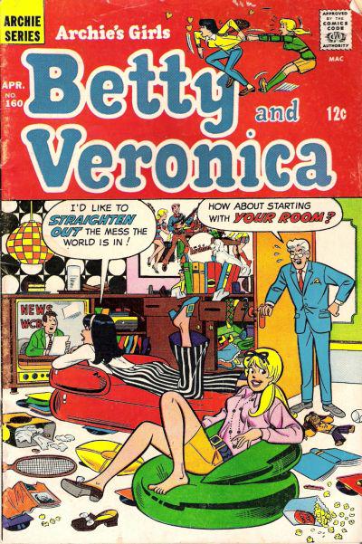 Archie's Girls Betty and Veronica #160 (1969) Comic Books Archie's Girls Betty and Veronica
