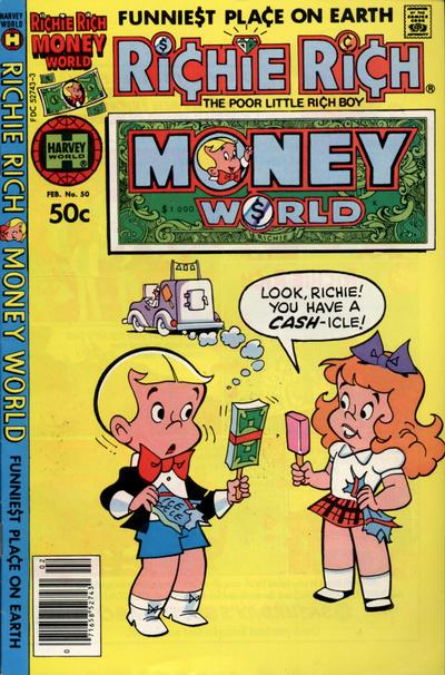 Richie Rich Money World #50 (1981) Comic Books Richie Rich Money World