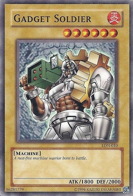 Gadget Soldier LON-010 YuGiOh Labyrinth of Nightmare
