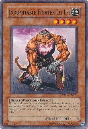 Indomitable Fighter Lei Lei DR04-EN023 YuGiOh Dark Revelation Volume 4
