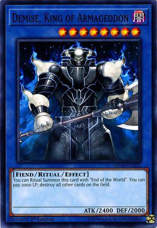 Demise, King of Armageddon MP18-EN232 YuGiOh 2018 Mega-Tin Mega Pack