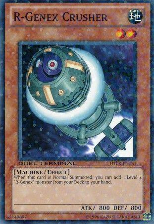 R-Genex Crusher DT03-EN023 YuGiOh Duel Terminal 3