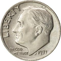 1971 Coins Roosevelt Dime Prices