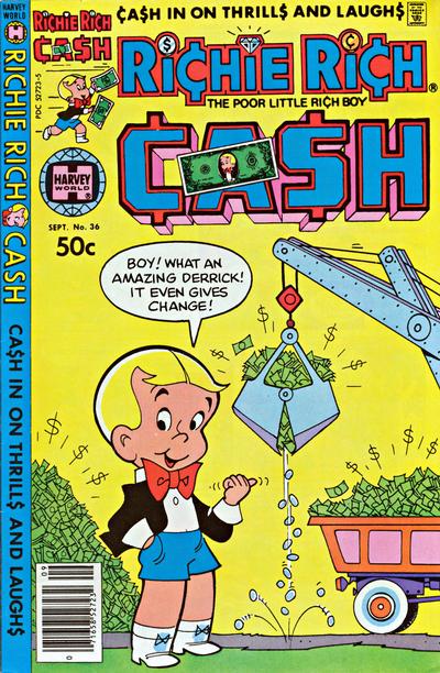Richie Rich Cash #36 (1980) Comic Books Richie Rich Cash