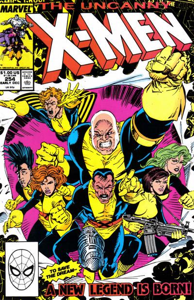 Uncanny X-Men #254 (1989) Comic Books Uncanny X-Men