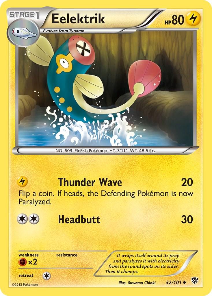 Eelektrik #32 Pokemon Plasma Blast