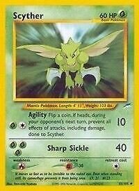 Scyther #55 Pokemon Neo Destiny
