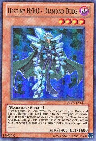 Destiny HERO - Diamond Dude LCGX-EN124 YuGiOh Legendary Collection 2: The Duel Academy Years Mega Pack