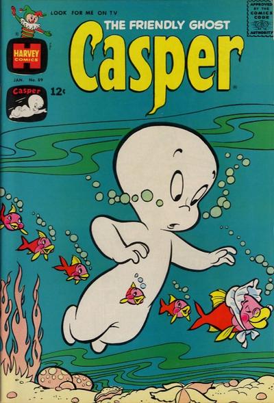 The Friendly Ghost, Casper #89 (1966) Comic Books Casper The Friendly Ghost