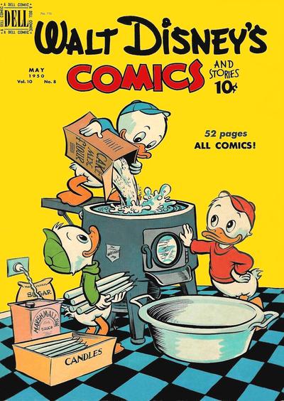 Walt Disney's Comics and Stories #8 (1950) Comic Books Walt Disney's Comics and Stories