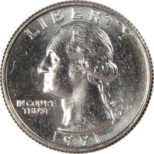 1991 D Coins Washington Quarter