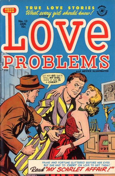 True Love Problems and Advice Illustrated #13 (1952) Comic Books True Love Problems and Advice Illustrated