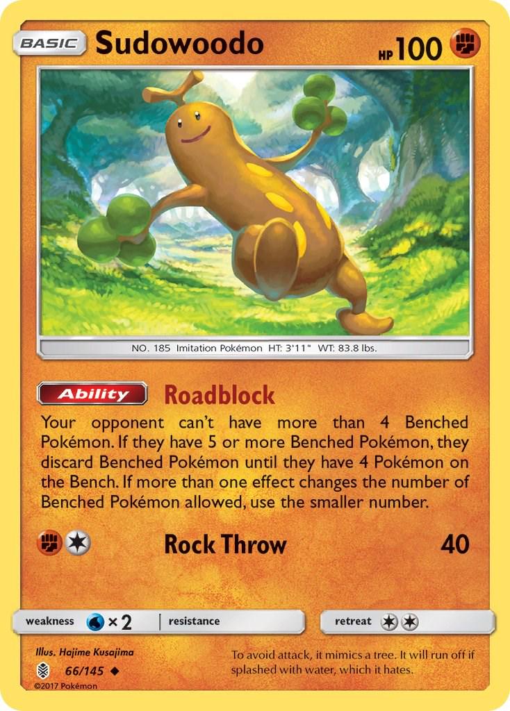 Sudowoodo #66 Pokemon Guardians Rising