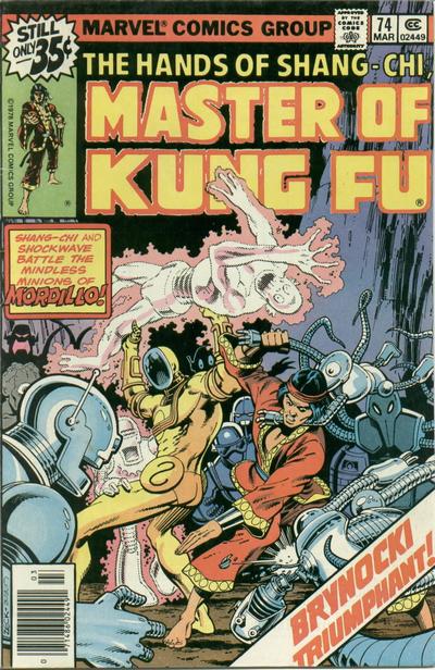 Master of Kung Fu #74 (1979) Comic Books Master of Kung Fu