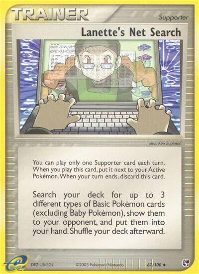 Lanette's Net Search #87 Pokemon Sandstorm