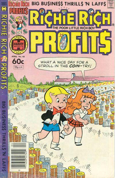 Richie Rich Profits #45 (1982) Comic Books Richie Rich Profits