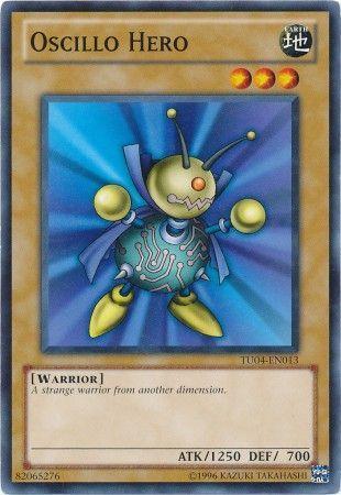 Oscillo Hero TU04-EN013 YuGiOh Turbo Pack: Booster Four