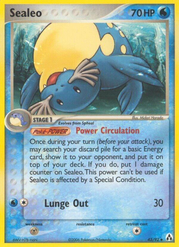 Sealeo #43 Pokemon Legend Maker
