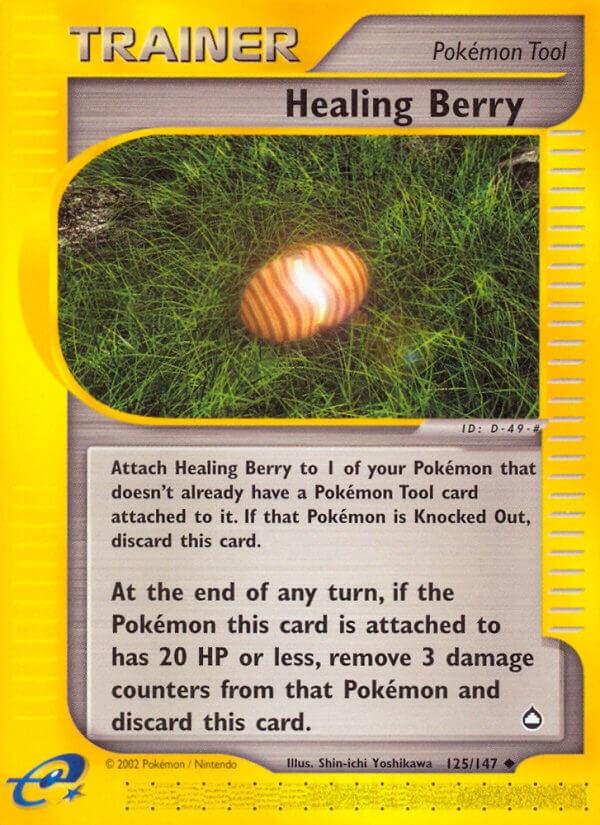 Healing Berry #125 Pokemon Aquapolis