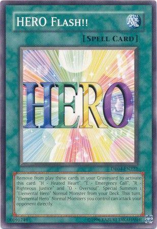 HERO Flash!! DR04-EN222 YuGiOh Dark Revelation Volume 4