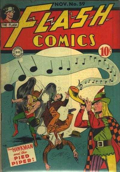 Flash Comics #59 (1944) Comic Books Flash Comics
