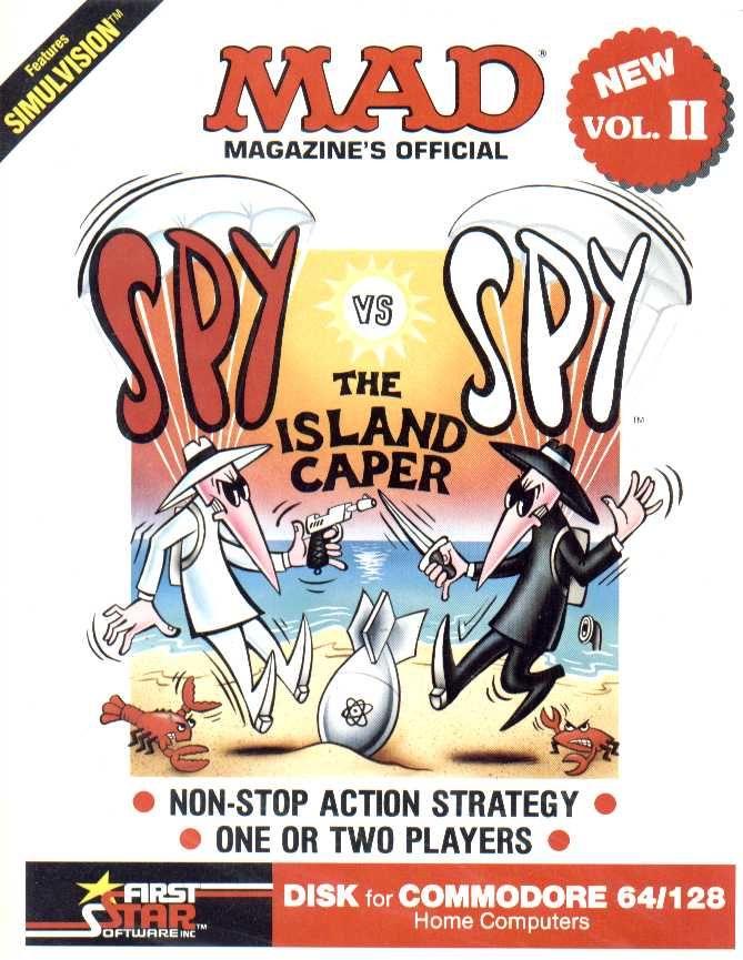 Spy vs Spy the Island Caper Commodore 64