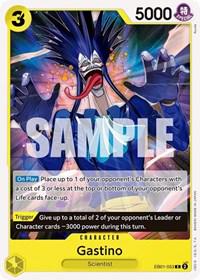 Gastino EB01-053 One Piece Extra Booster Memorial Collection