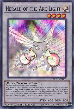 Herald of the Arc Light NECH-ENS09 YuGiOh The New Challengers Super Edition