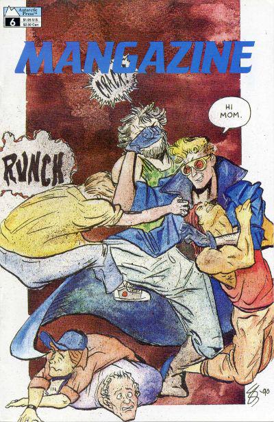 Mangazine #6 (1990) Comic Books Mangazine