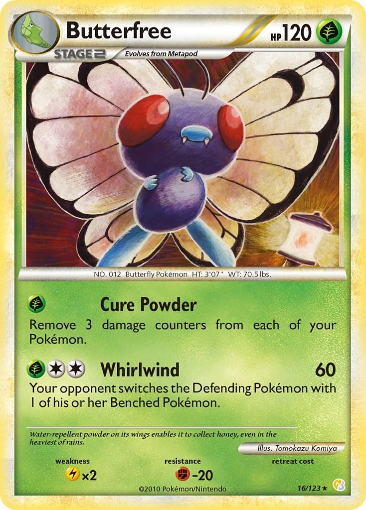 Butterfree #16 Pokemon HeartGold & SoulSilver