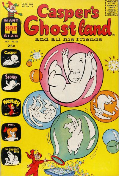 Casper's Ghostland #30 (1966) Comic Books Casper's Ghostland
