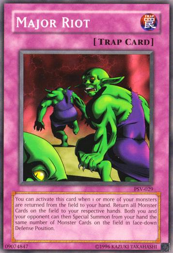 Major Riot PSV-029 YuGiOh Pharaoh's Servant