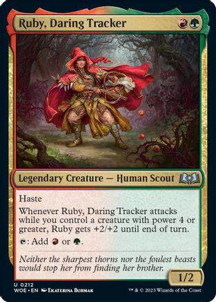 Ruby, Daring Tracker #212 Magic Wilds of Eldraine