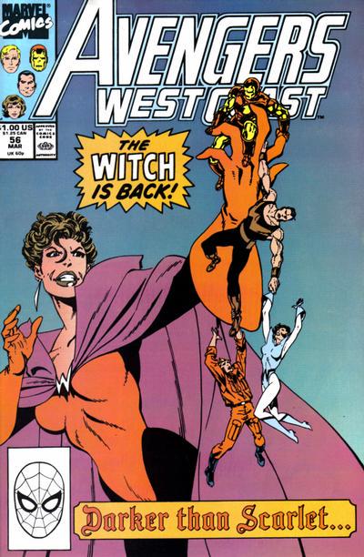 West Coast Avengers #56 (1990) Comic Books West Coast Avengers