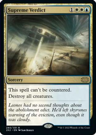 Supreme Verdict #280 Magic Double Masters 2022