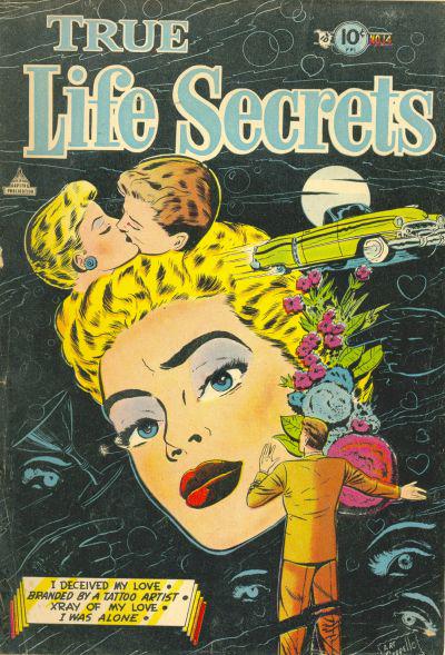 True Life Secrets #14 (1953) Comic Books True Life Secrets