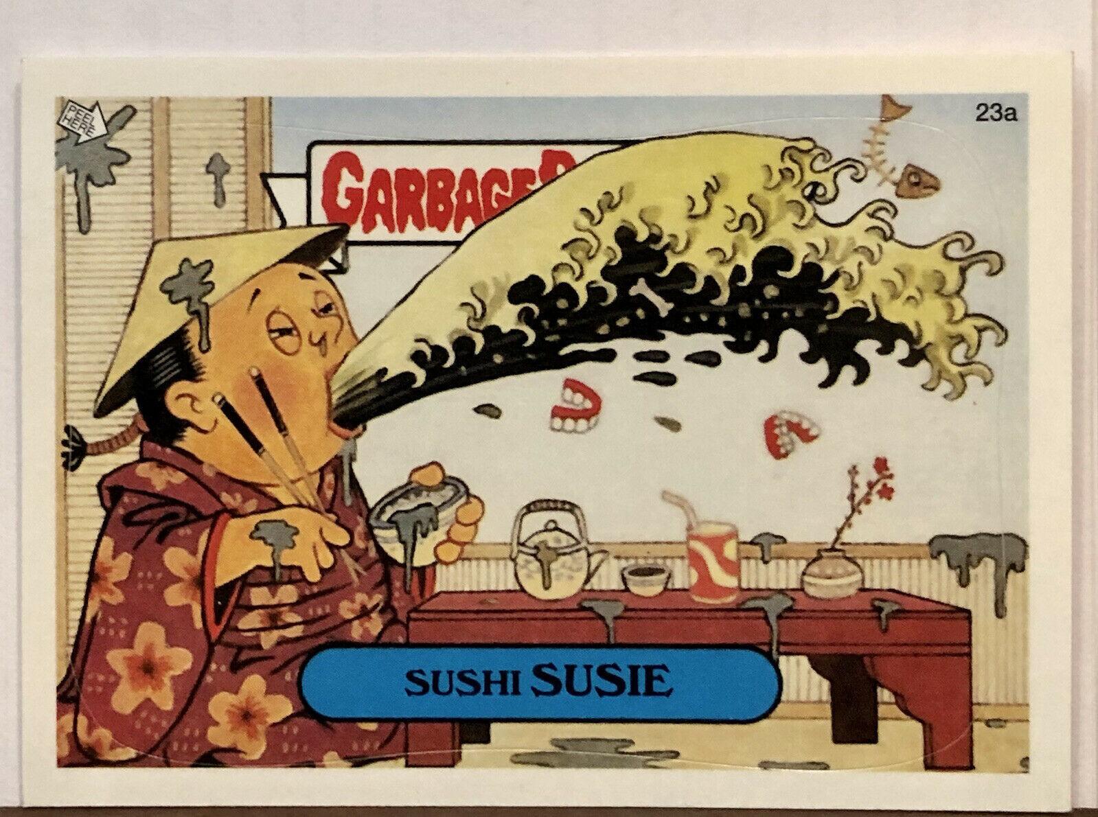 Sushi SUSIE #23a 2003 Garbage Pail Kids