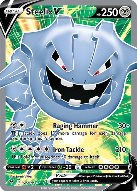 Steelix V #176 Pokemon Vivid Voltage