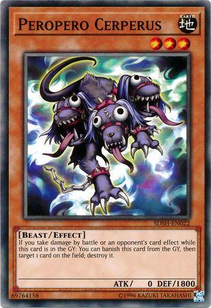 Peropero Cerperus SDSH-EN022 YuGiOh Structure Deck: Shaddoll Showdown
