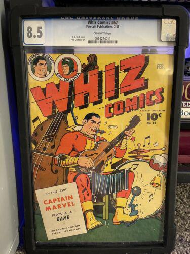 Whiz Comics #62 (1945) Comic Books Whiz Comics