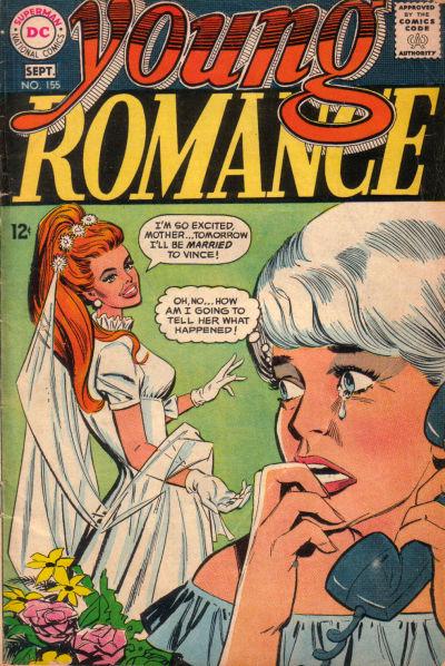 Young Romance #155 (1968) Comic Books Young Romance