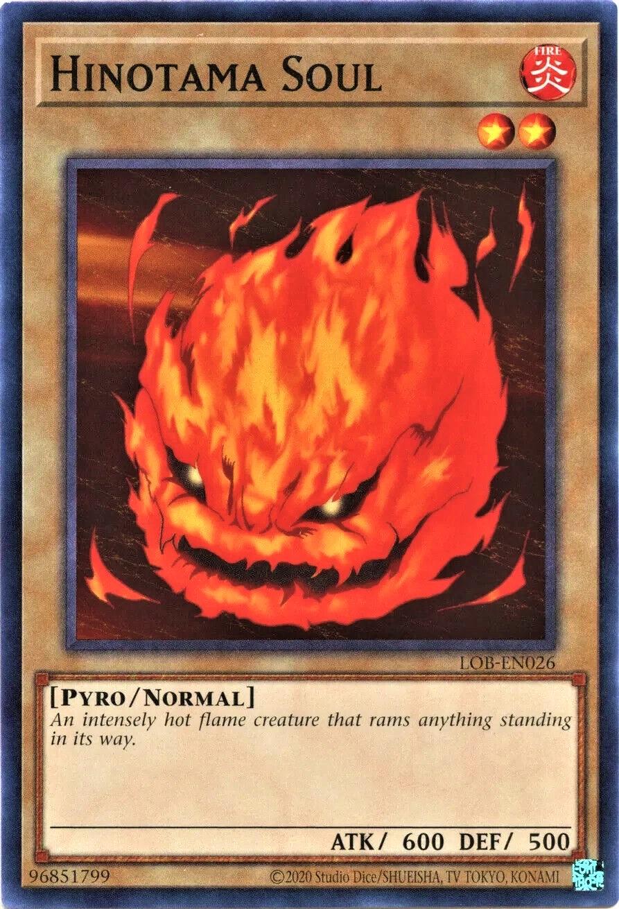 Hinotama Soul LOB-EN026 YuGiOh Legend of Blue Eyes White Dragon: 25th Anniversary