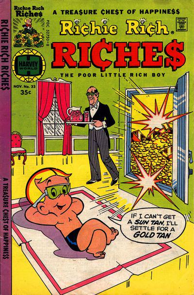 Richie Rich Riches #33 (1977) Comic Books Richie Rich Riches