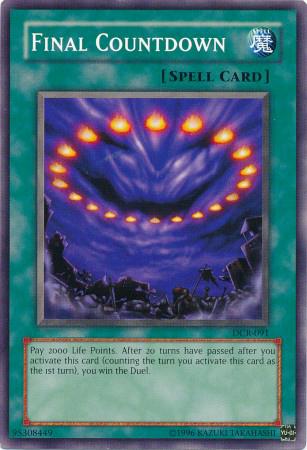 Final Countdown DCR-091 YuGiOh Dark Crisis