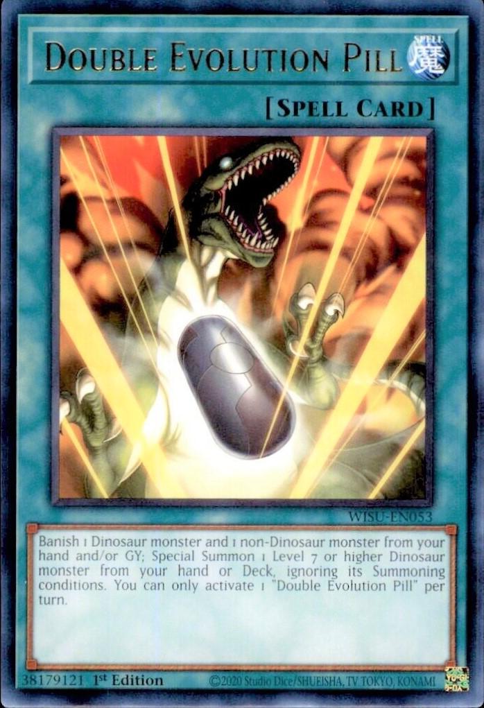 Double Evolution Pill WISU-EN053 YuGiOh Wild Survivors