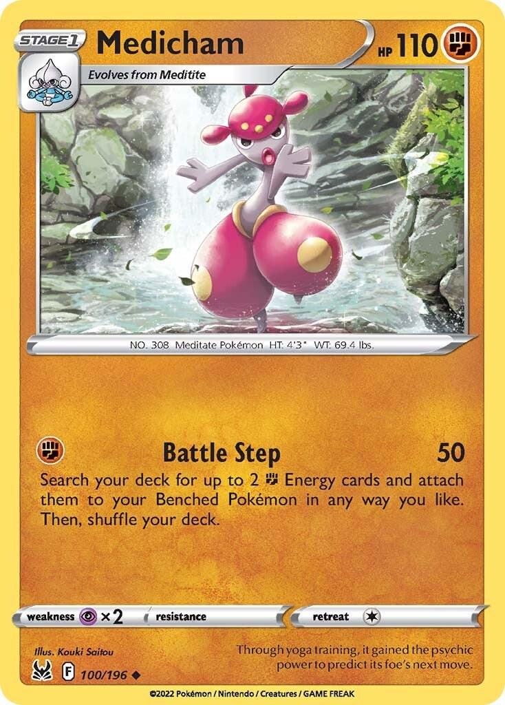 Medicham #100 Pokemon Lost Origin