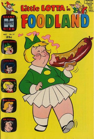 Little Lotta Foodland #17 (1969) Comic Books Little Lotta Foodland