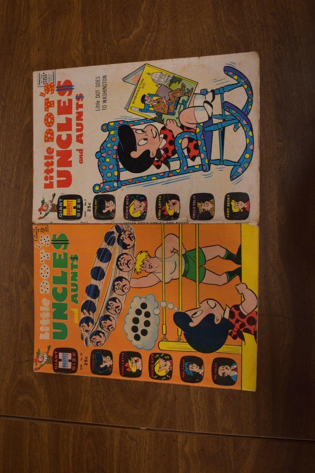 Little Dot's Uncles and Aunts #28 (1969) Comic Books Little Dot's Uncles and Aunts