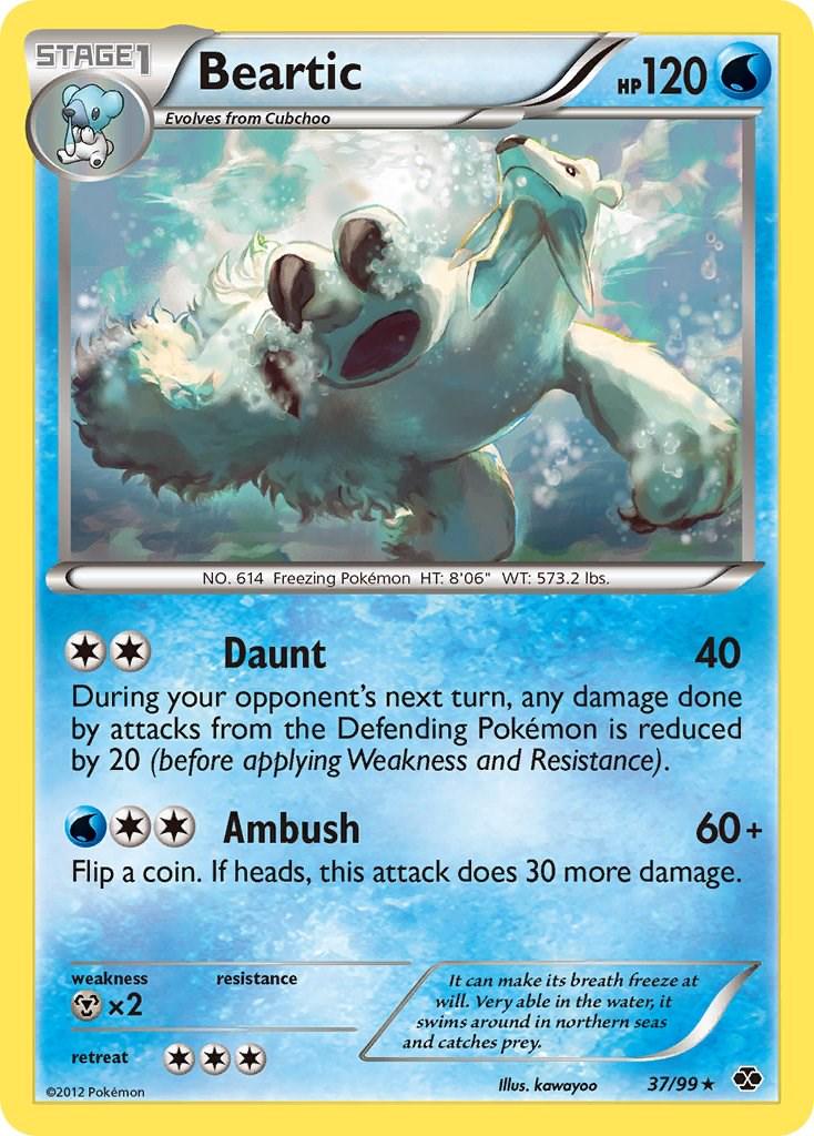 Beartic #37 Pokemon Next Destinies