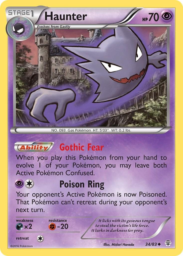 Haunter #34 Pokemon Generations